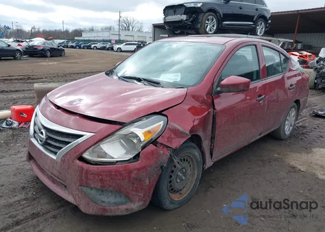 2019 Nissan Versa 1.6 S+ из США, поврежденный, VIN 3N1CN7AP9KL822680